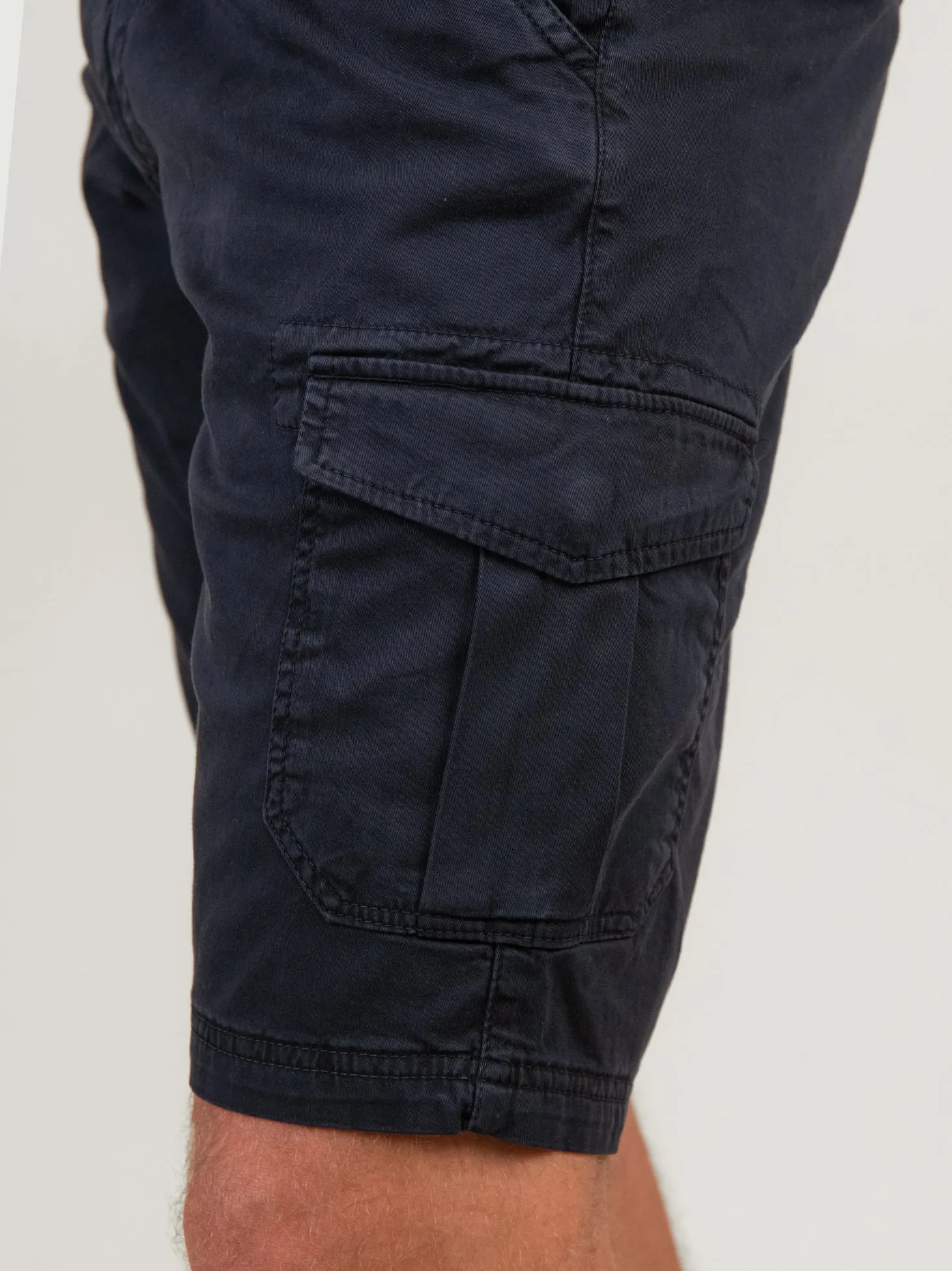 BERMUDA BLU NAVY CON TASCONI