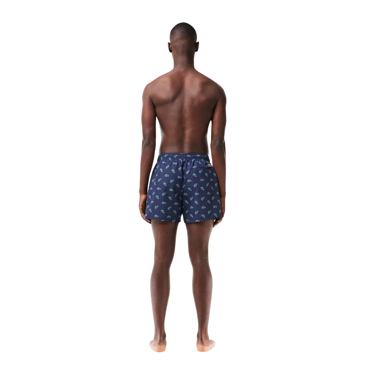 Costume Uomo Lacoste Stampa Logo Blu