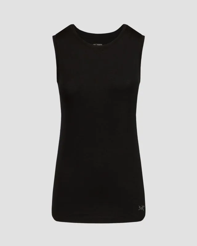 Tank top nero da donna Arcteryx Lana MW Tank W