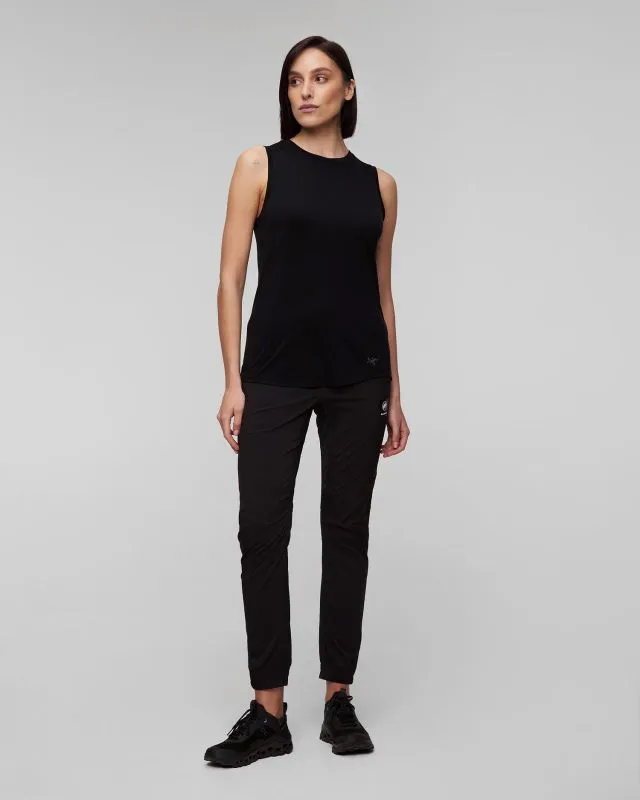 Tank top nero da donna Arcteryx Lana MW Tank W